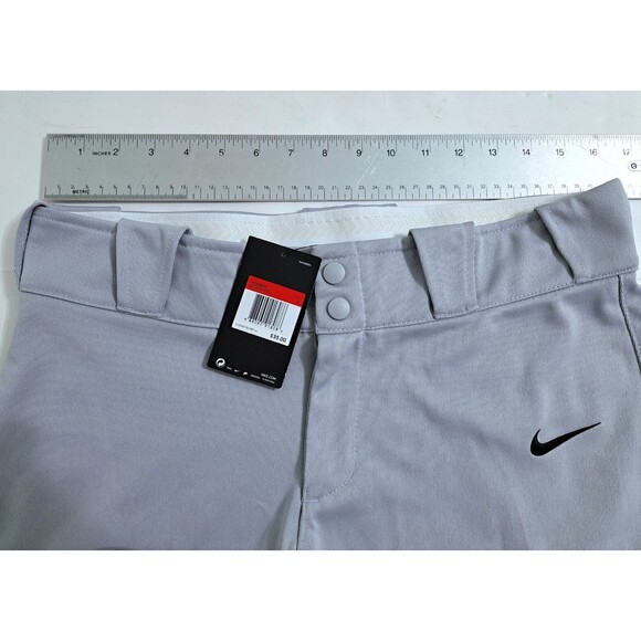 Nike Diamond Invader 3/4 Softball Game Pant Women's Large Gray New 812572 - Picture 6 of 8